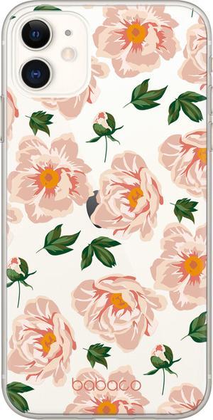 HAZ Babaco OVERPRINT BABACO FLOWERS 014 CUTIE TRANSPARENT IPHONE 12/12 PRO
