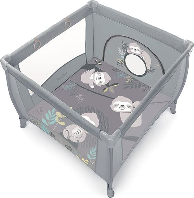 Baby Design Kojec dziecięcy Play Up Light Gray 07 Baby Design