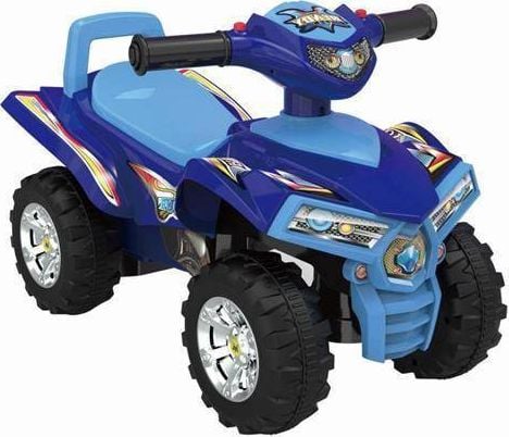 Masinute si vehicule pentru copii - Baby Mix Quad Rider cu sunet bleumarin