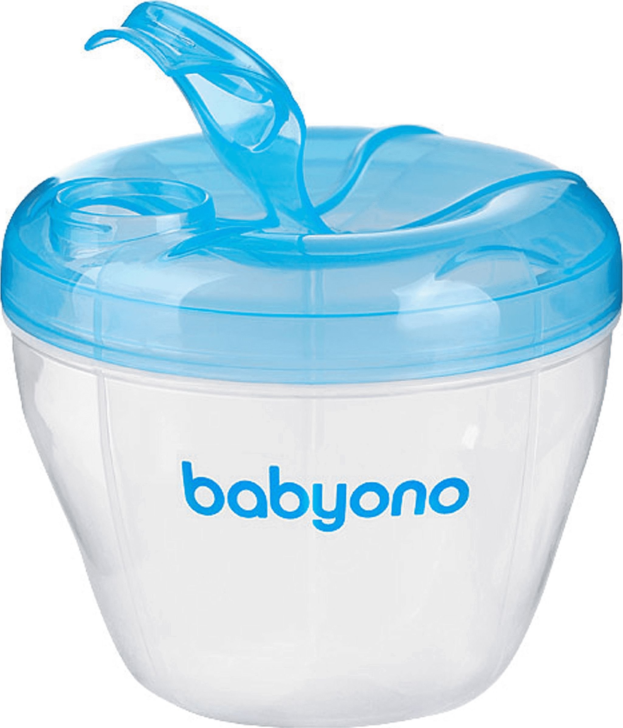 Recipient compartimentat pentru lapte praf Baby Ono Albastru
