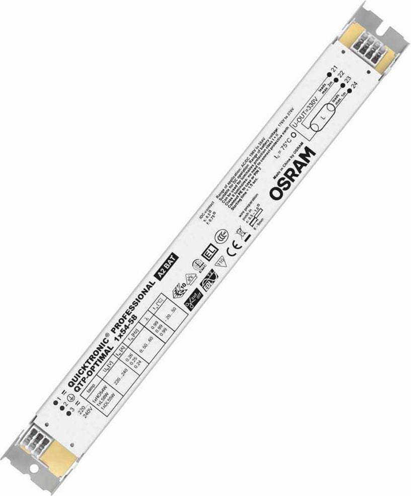 balast electronic QTP-OPTIMAL 1X54-58 / 220-240 (4008321873729)