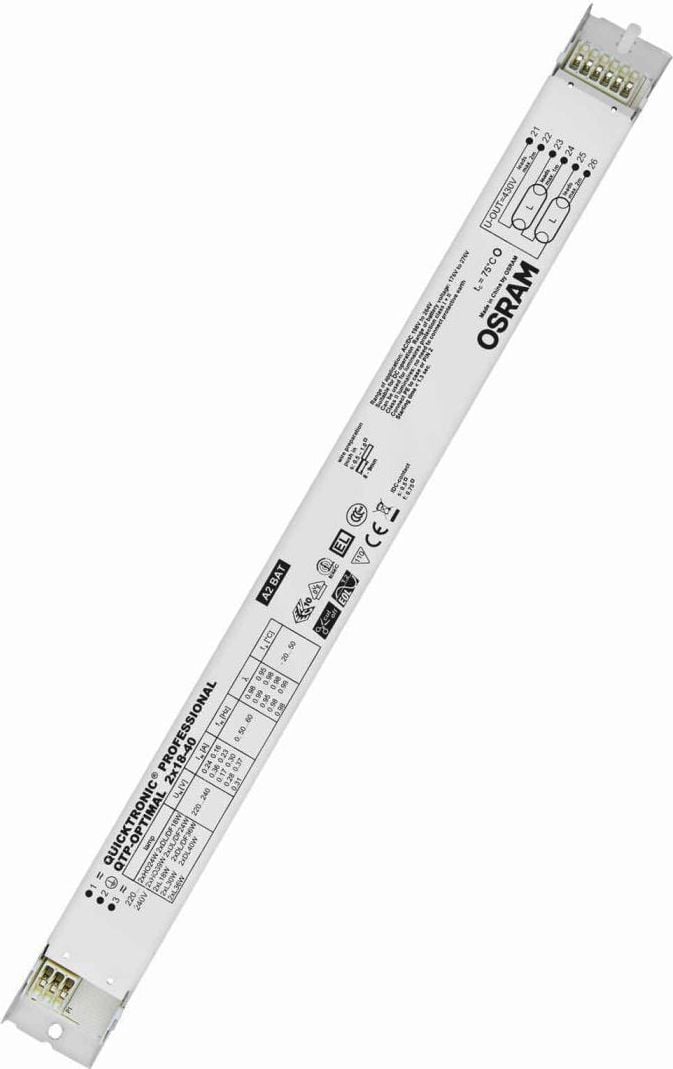 balast electronic QTP-OPTIMAL 2X18-40 / 220-240 (4008321873767)