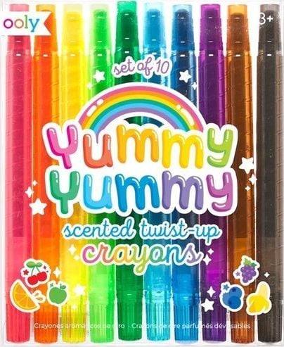 Baloane colorate Creioane colorate aromate 10 culori