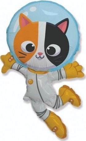 Balon din folie GoDan Cat Astronaut 61cm