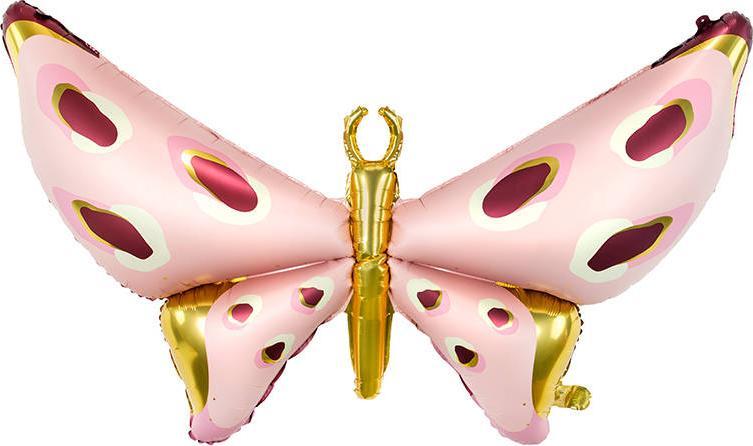 Balon din folie PartyDeco Butterfly, 120x87 cm dimensiune unică