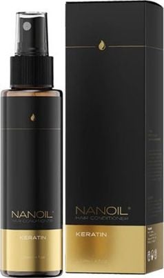 Balsam bifazic de par, Nanoil Keratin Hair, 125 ml