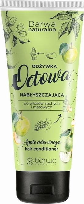 Balsam de par cu otet din cidru de mere, Barwa Cosmetics, tub 200 ml