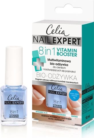 Balsam de unghii Nail Expert 8 in 1 Vitamin Booster, Celia, 10 ml