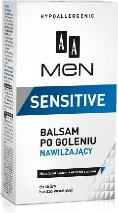 Balsam hidratant after-shave pentru barbati, AA Cosmetics Men, 100 ml