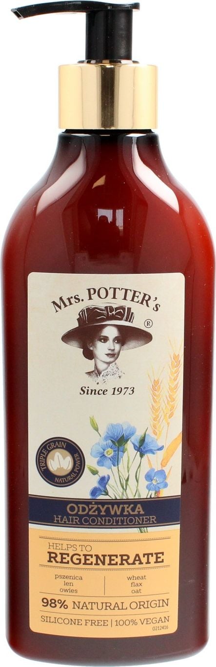 Balsam pentru par MRS POTTER&apos;S TRIPLE GRAIN, 390 ml