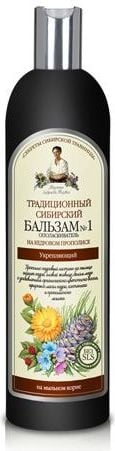 Balsam siberian fortifiant cu extract de propolis de cedru, Retetele bunicii Agafia, 550 ml
