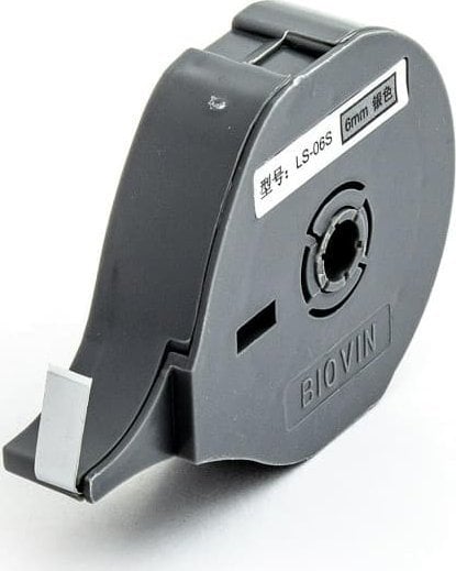 Riboane imprimante - Bandă adezivă de argint bandă de 6mm 8m LS-06S