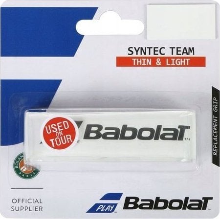 Banda Babolat Babolat Syntec Team Feel alb 670065 101