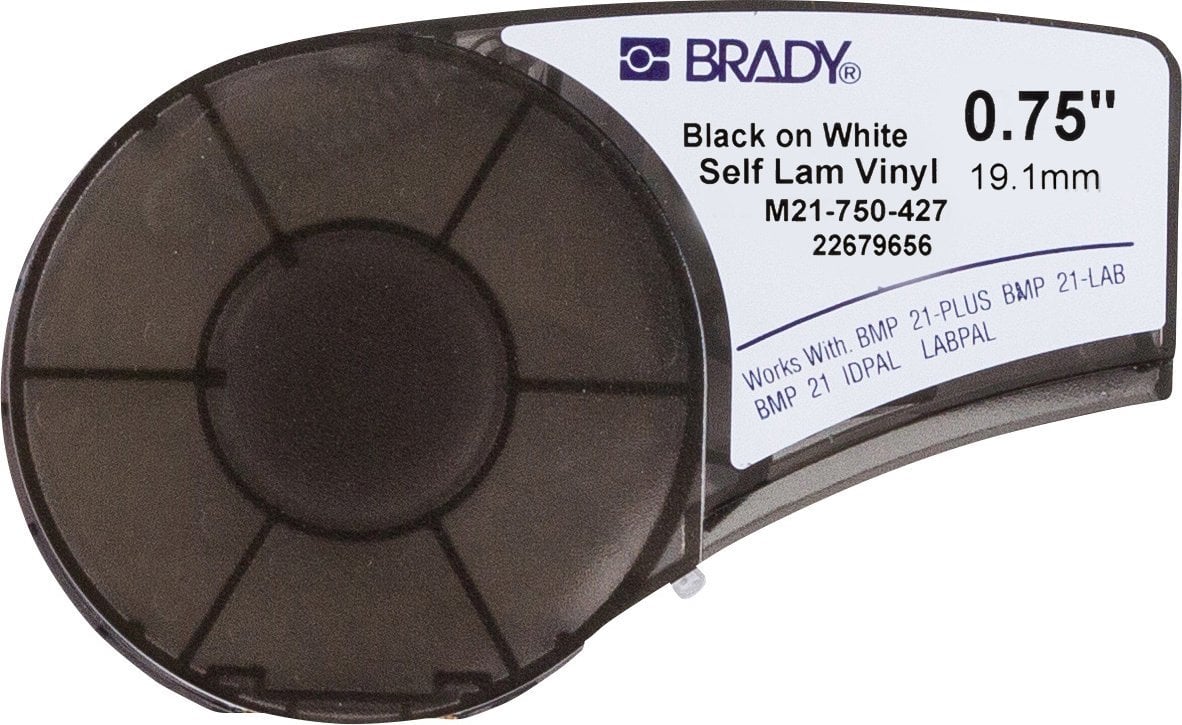 Banda Originala Brady 19.05mmx4.26m Negru-Alb M21-750-427