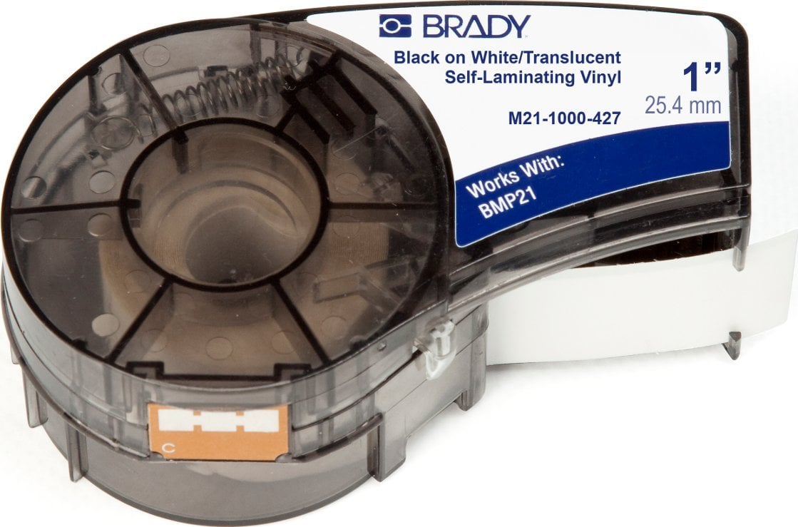 Banda Originala Brady 25.4mmx4.26m Negru-Alb M21-1000-427