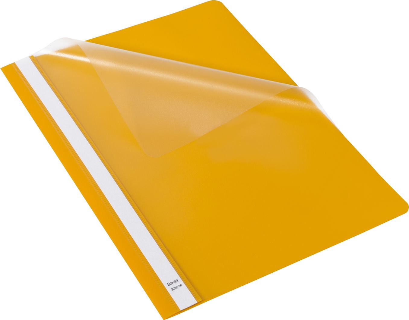 Bantex Folder Standard A4 cu mustata galben 25 buc