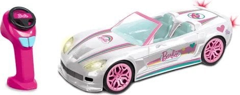 Barbie BARBIE Auto R/C Telecomanda Alb Cabriolet MONDO