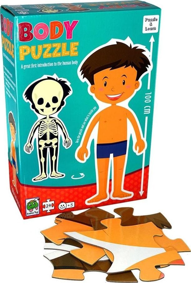 Barbo Toys Puzzle gigant My Body Boy 26el