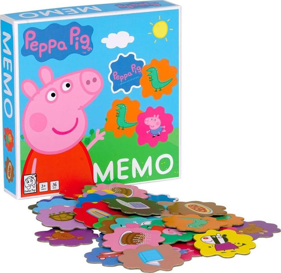 Barbo Toys Memorie pentru copii Joc de memorie Peppa Pig 36el