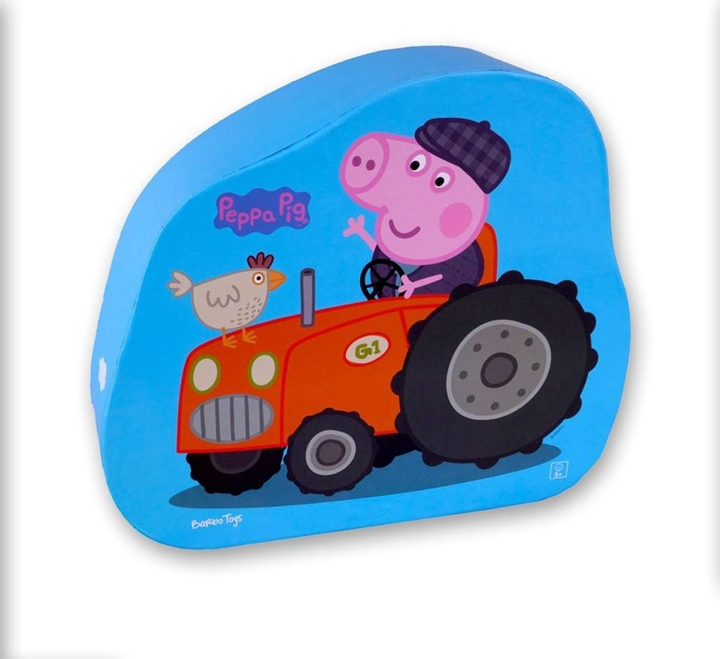 Barbo Toys Puzzle pentru copii într-o cutie cadou Farmer George