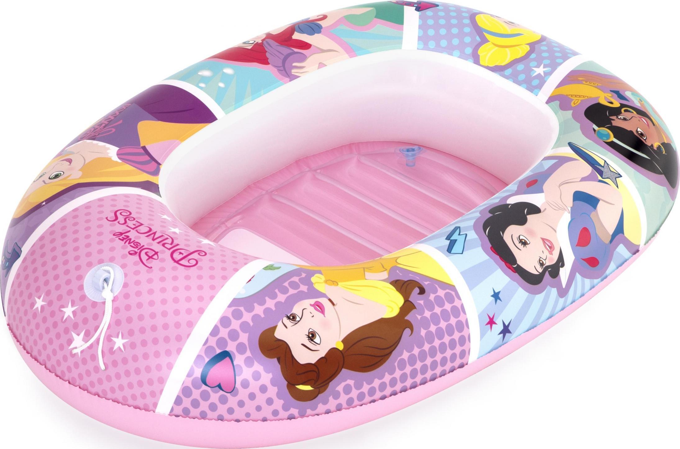 Barca gonflabila pentru copii Bestway Princess 91044, PVC, multicolor, 102 x 61 cm
