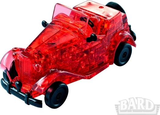 Bard BARD Crystal Puzzle Car roșu - 1353