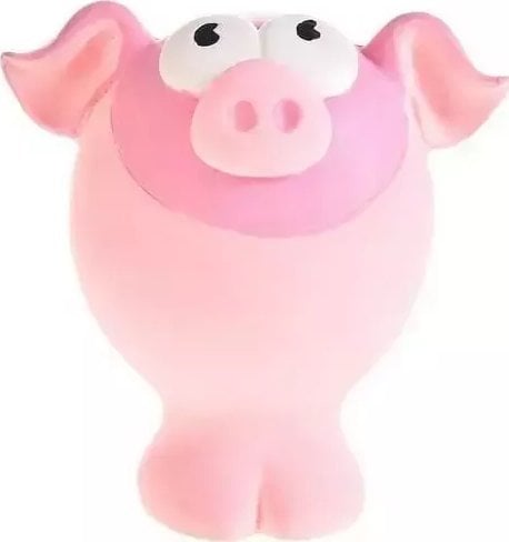 Jucărie pentru câine Barry King, porc, latex, cu sunet, 10,5 cm