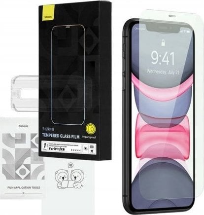 Baseus Baseus Crystal Eye 0,3 mm sticla securizata pentru Iphone 11/XR