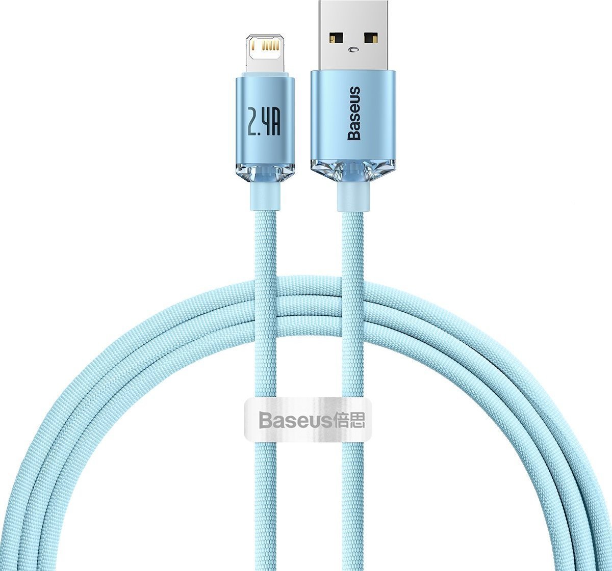 Baseus USB-A - Cablu USB Lightning 1,2 m albastru (BSU3633)