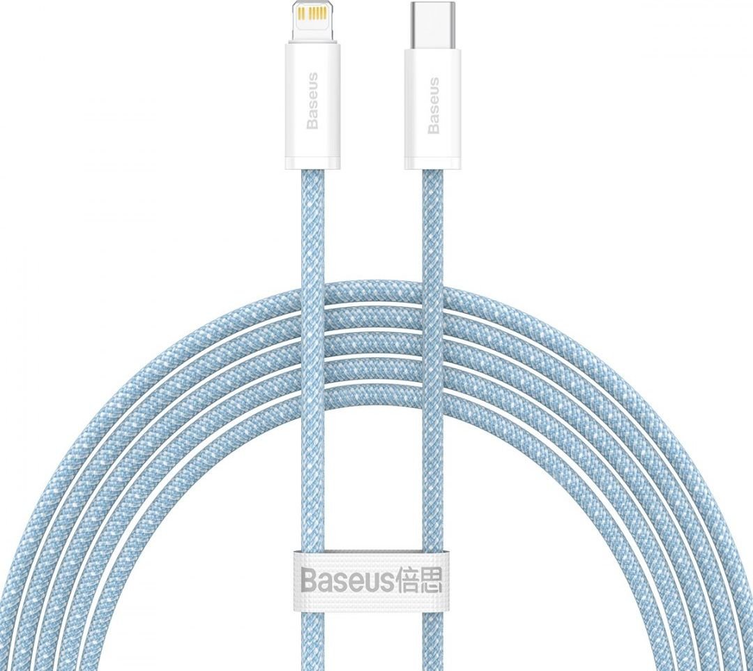 Baseus USB-C - Cablu USB Lightning 2 m Albastru (BSU3061BLU)