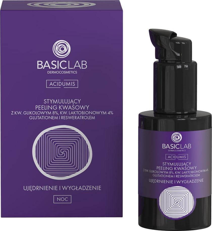 Basiclab BasicLab Peeling cu acid stimulator, fermitate și netezire 30 ml