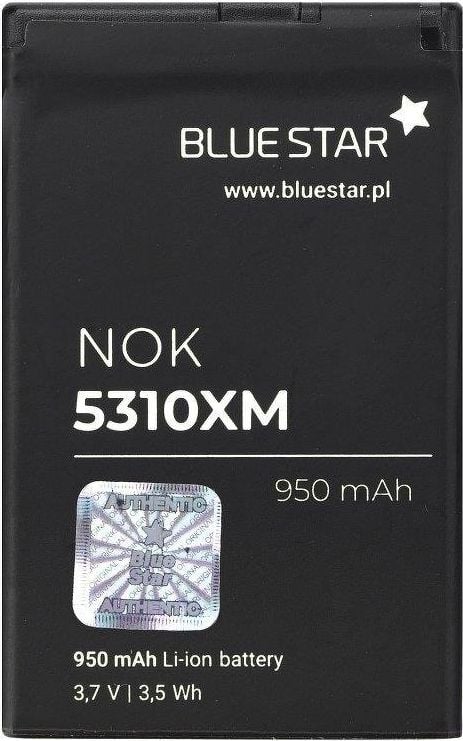 Bateria Blue Star BlueStar Battery Nokia 5310 X3-01 6600 fold Li-Ion 950 mAh Analog BL-4CT