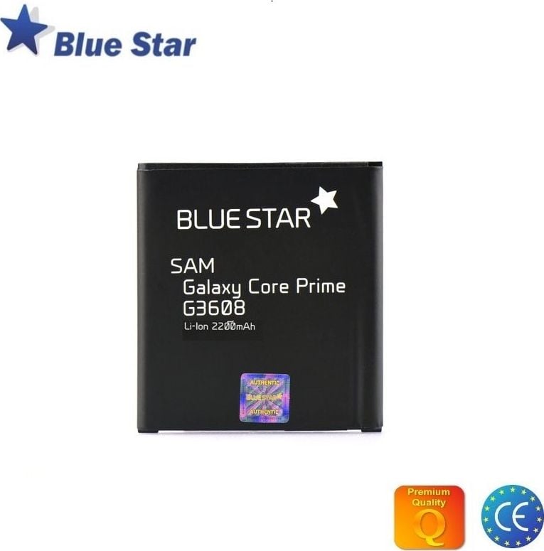 Bateria Blue Star BlueStar Battery Samsung G360 G361 Galaxy Core Prime G3606 G3609 G360F 2200 mAh Li-Ion Analog EB-BG360BBE