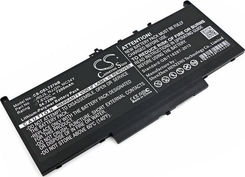 Baterie Dell MC34Y, Baterie pentru Dell Latitude E7270 E7470, 7200mAh, 7.6V