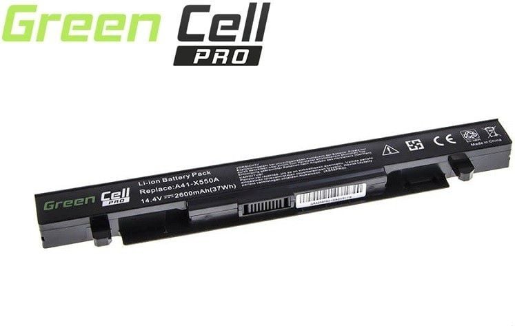 Bateria Green Cell A41-X550A A41-X550 pentru Asus R510 X550 A550