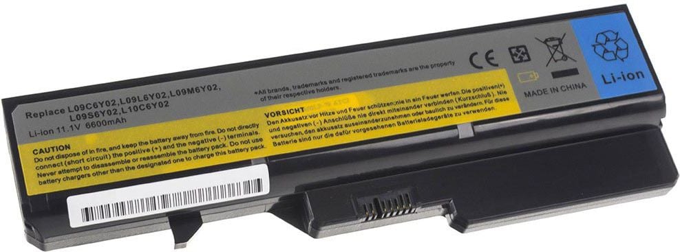 Bateria Green Cell Bateria Lenovo IdeaPad G460, G560, B460, z560, 9cell, 10.8V (LE51)