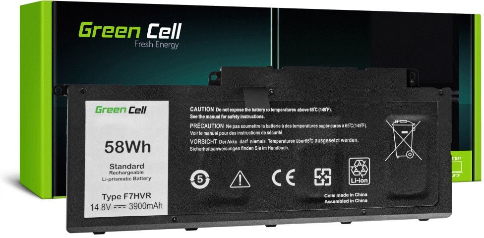 Baterie pentru laptop Dell Inspiron si Dell Vost , Green Cell , F7HVR , 3900 mAh