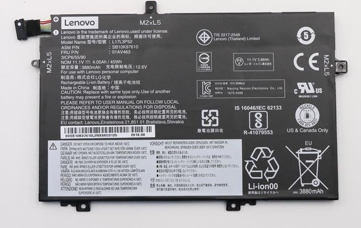 Baterie Lenovo Interna 3C 45WH LI