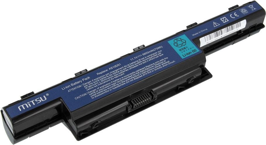 Baterie laptop Clasa A Mitsu compatibila Acer Aspire 4551, 4741, 5741 6600mAh MO00503