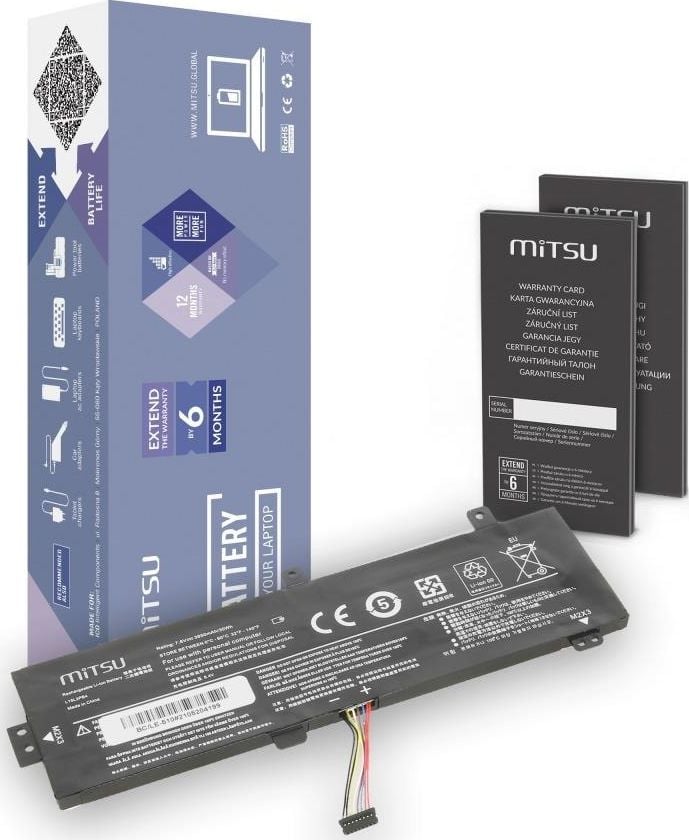 Baterie Mitsu Lenovo IdeaPad 510-15ISK (BC/LE-510)