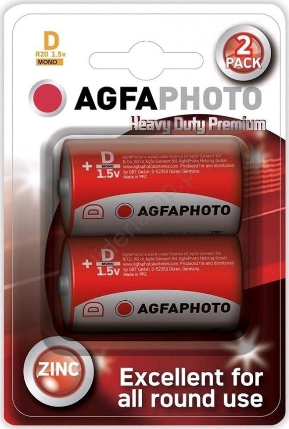 Baterie Agfa Heavy Duty D / R20 2 buc.