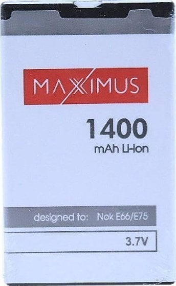 Baterie BAT MAXXIMUS NOKIA E66 1400mAh Li-ion BL-4U