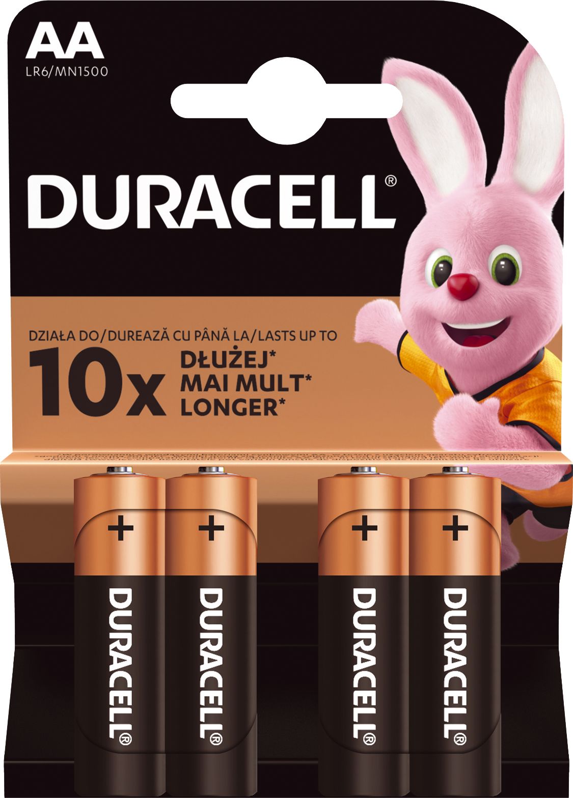 Baterie Duracell Basic AA / R6 1500mAh 4 buc.