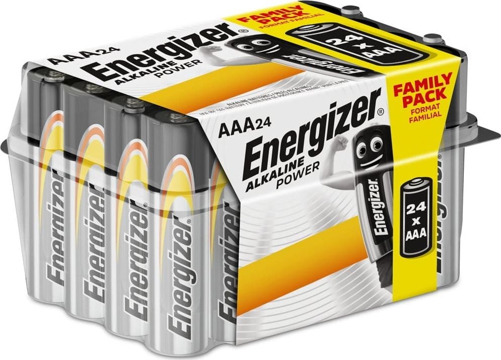 Baterii, acumulatori si incarcatoare - Baterie Energizer AAA / R03 24 buc.