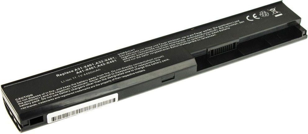 Baterie laptop A32-X401 A31-X401 A41-X401 pentru Asus X501 X301 X301A X401 X401A X401U X501A X501U acumulator marca Green Cell