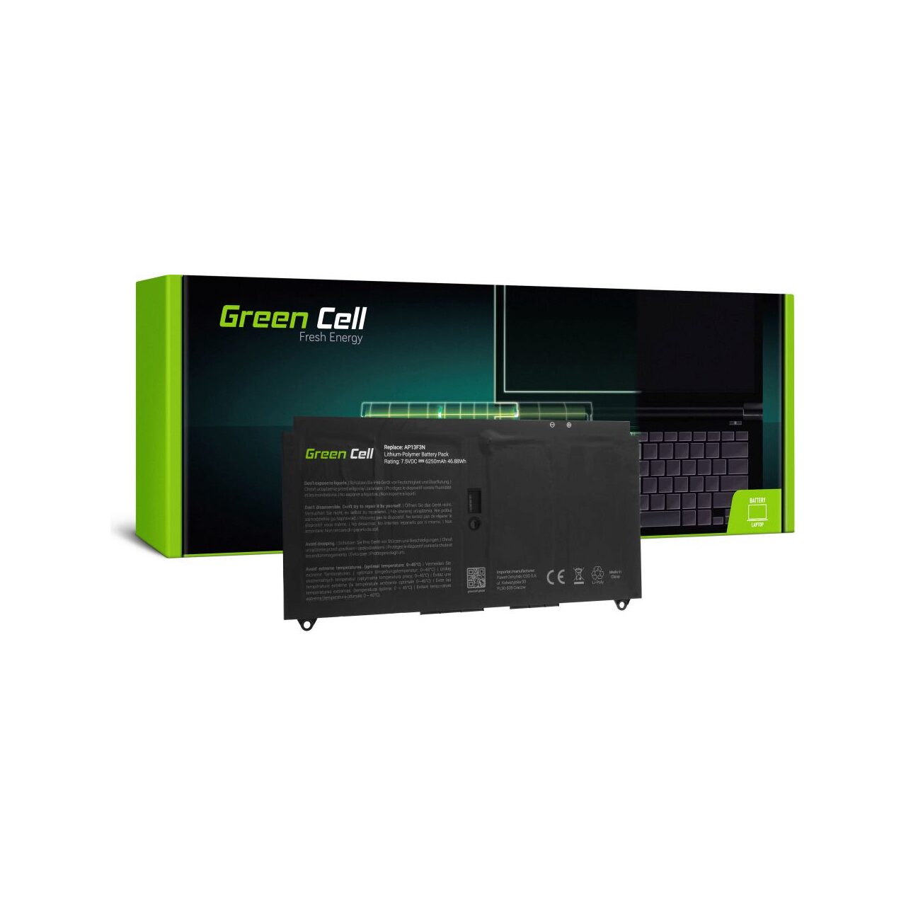 Baterie laptop AP13F3N pentru Acer Aspire S7-392 S7-393 acumulator marca Green Cell