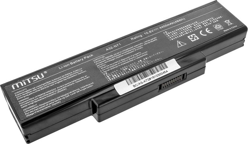 Baterie laptop Clasa A Mitsu compatibila Asus K72, K73, N73, X77 MO00542