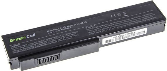 Baterie laptop green cell Asus AS68, 14.4V, 4400 mAh (AKKBAGRERD440020)