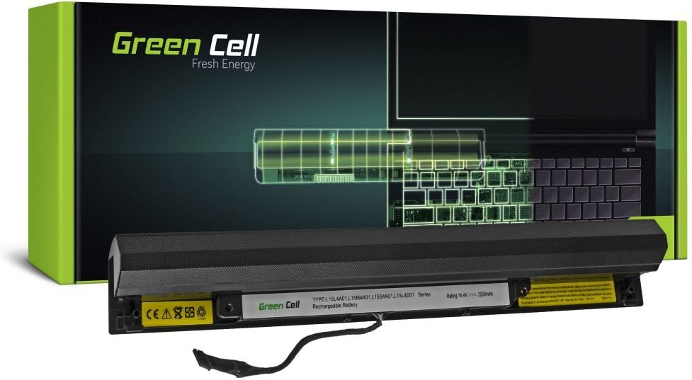 Baterie laptop L15M4A01 pentru Lenovo IdeaPad 100-14IBD 100-15IBD 300-14ISK 300-15ISK 300-17ISK B50-50 B71-80 acumulator marca Green Cell