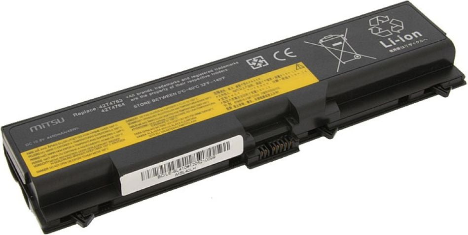 Baterie laptop mitsu la Lenovo E40, E50, SL410, SL510, 4400 mAh, 10.8V (BC / LE-SL410)